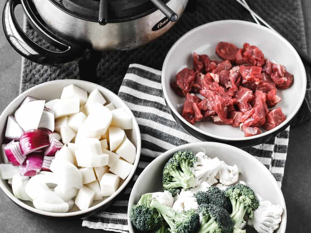 beef fondue