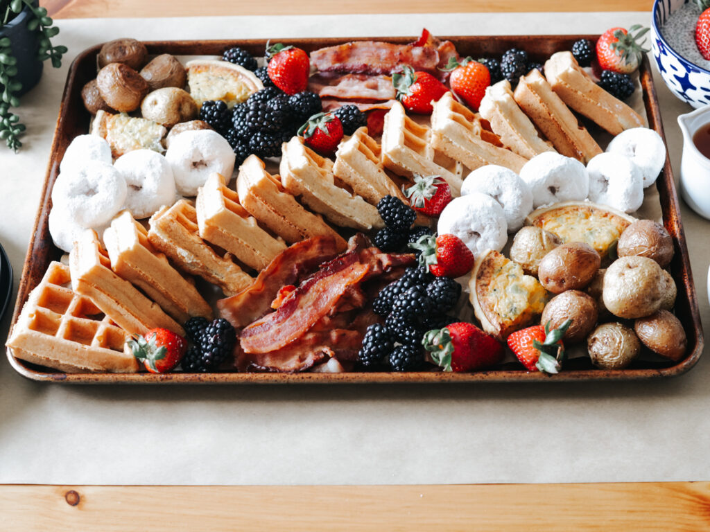 mother's day brunch board