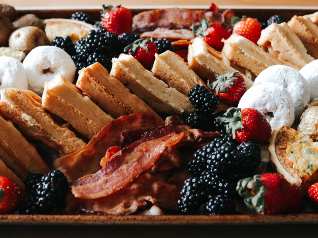 mother's day brunch board