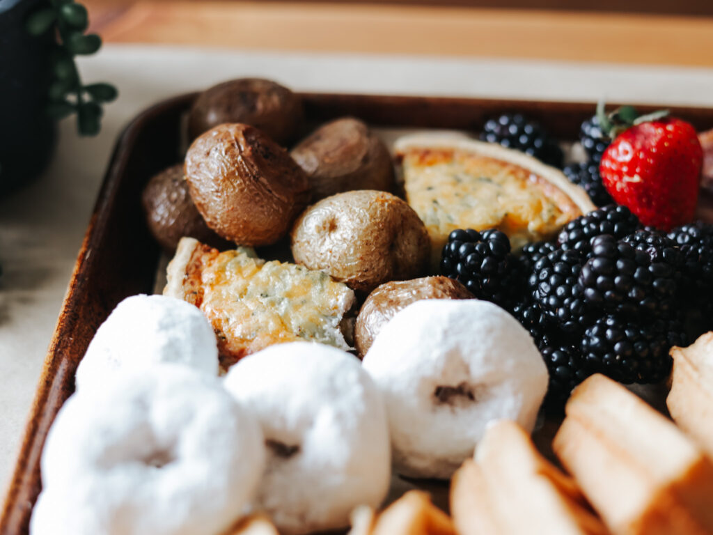 mother's day brunch board